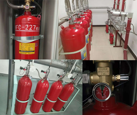 气体消防钢瓶检测充气