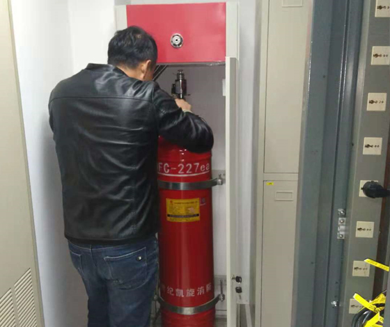 柜式七氟丙烷灭火装置如何安装呢？