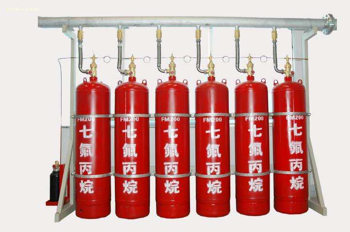 七氟丙烷气体灭火系统施工及调试